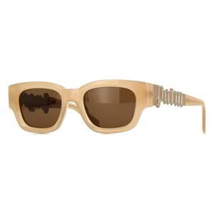 A0684Z New PALM ANGELS Posey Brown Square PERI042 1764 Sunglasses Women